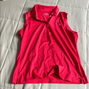 Vineyard vines, sleeveless performance polo Sz M EUC